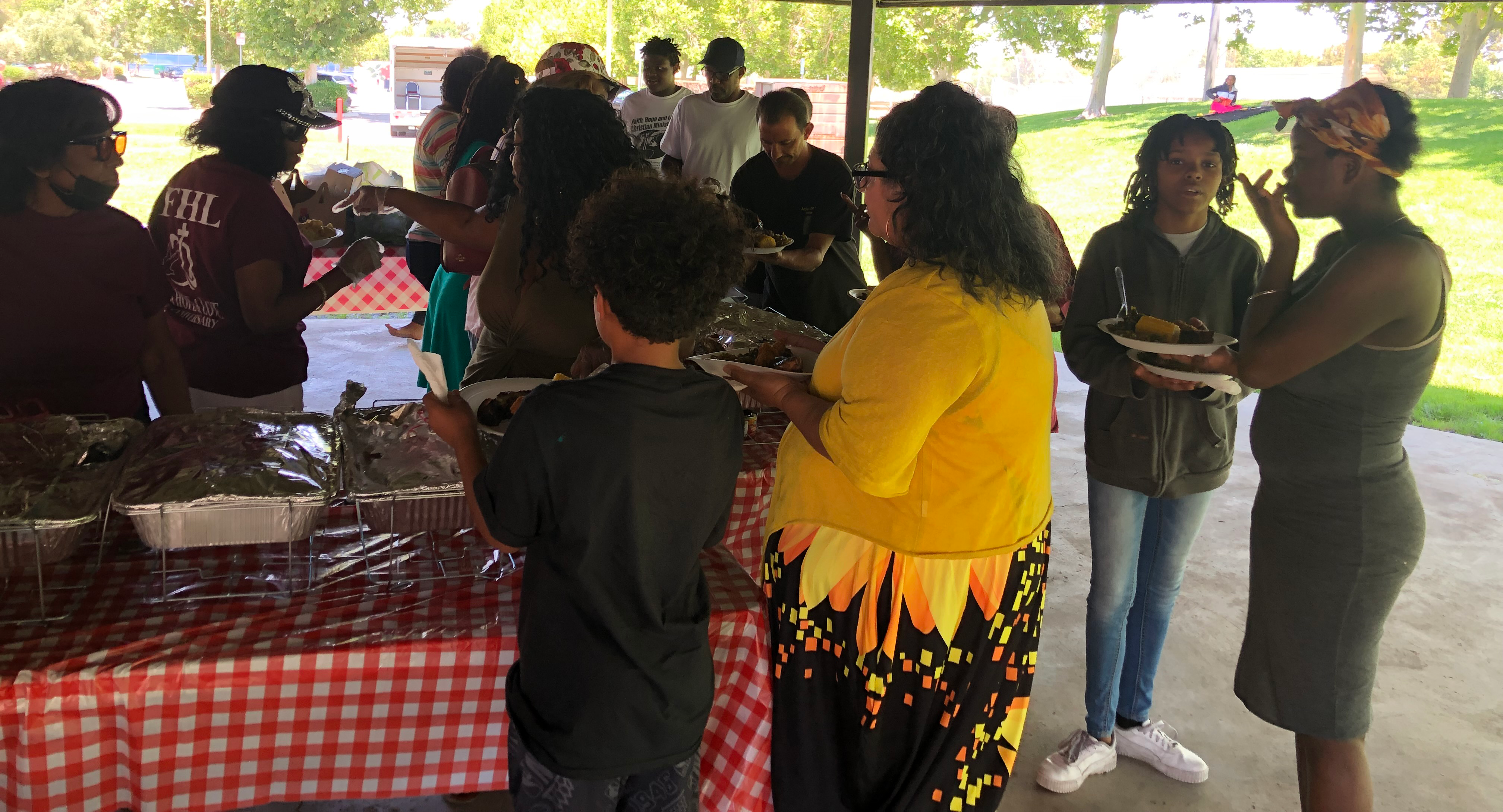 Faith Hope and Love Worship Service in the park!